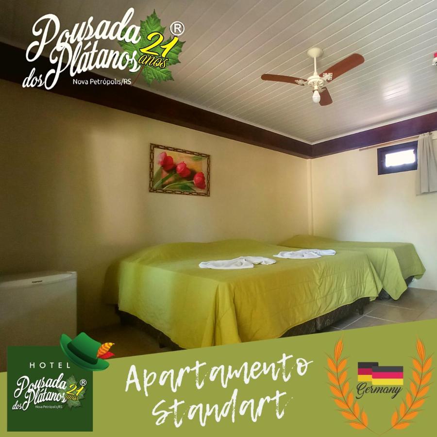 Pousada Dos Platanos Nova Petropolis Luaran gambar
